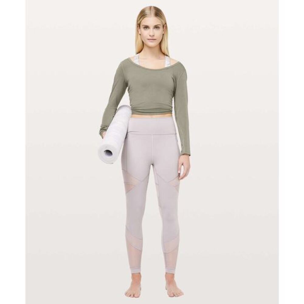 Lululemon Forget The‎ Sweat Tight 25" High Waist Leggings size 6